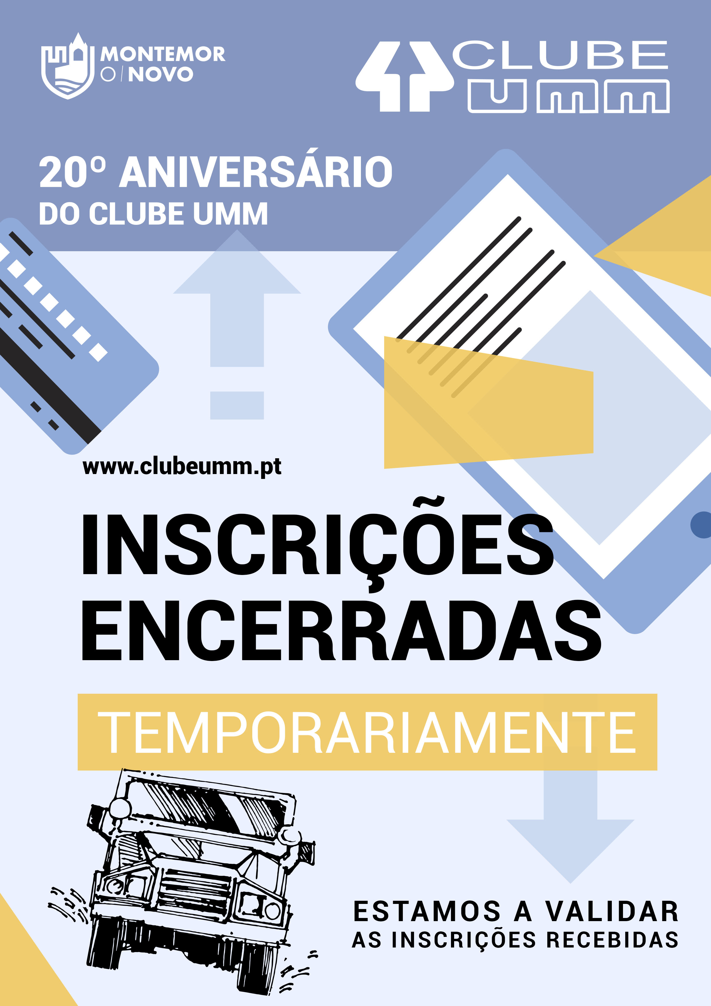 inscrições encerradas